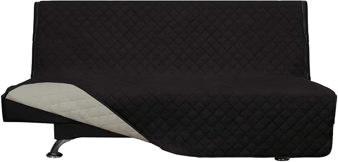 Easy-Going Futon Sofa Slipcover Reversible Sofa Cover Armless Cover Furniture by Easy-Going