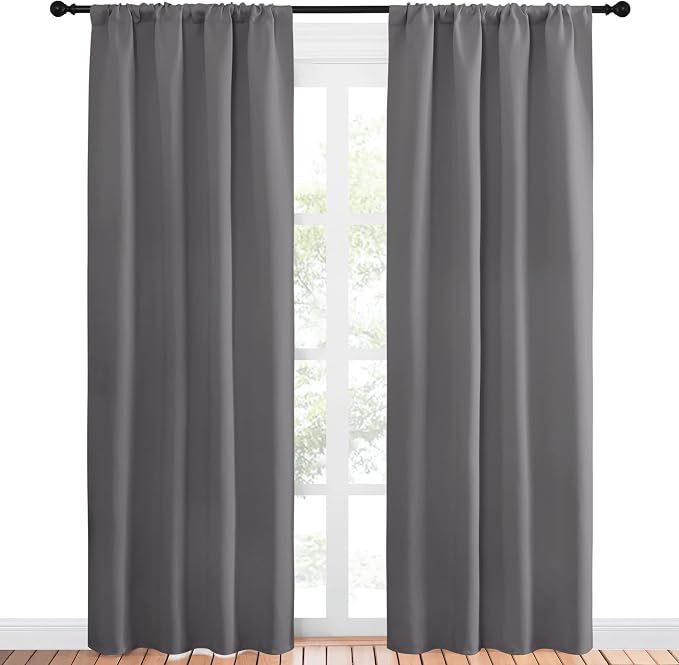 NICETOWN Blackout Curtains 84 for Office - Image 2