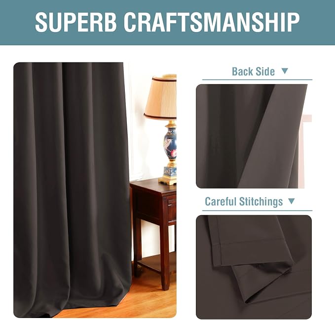 H.VERSAILTEX Blackout Curtain for Living Room Thermal Insulated Window - Image 3