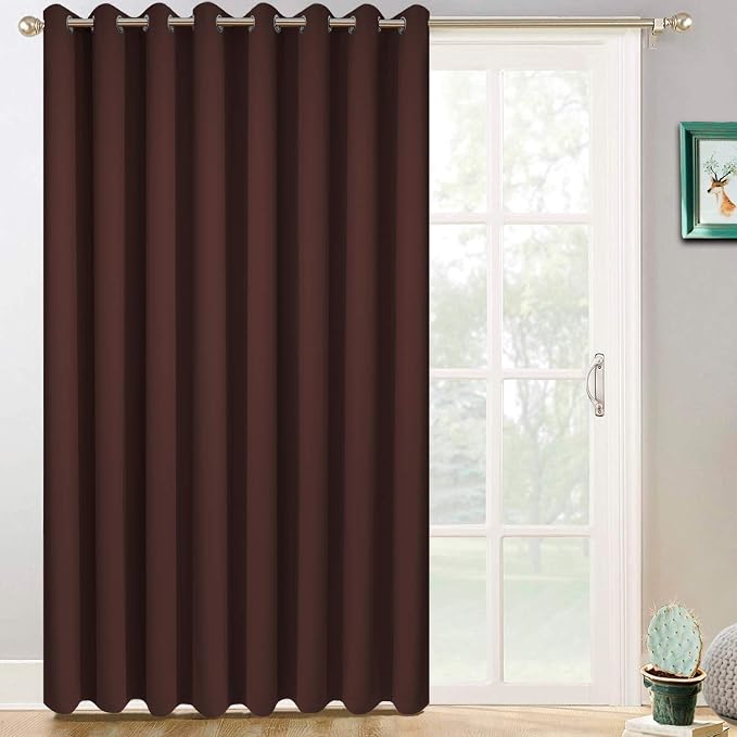 Yakamok Blackout Drapes for Sliding Glass Door by Yakamok