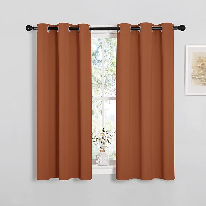 NICETOWN Kitchen Curtains Small Window Curtains & Drapes, Thermal Insulated by NICETOWN