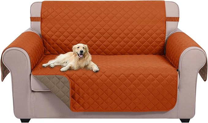 U-NICE HOME Loveseat Sofa Cover Reversible Couch Covers by U-NICEHOME