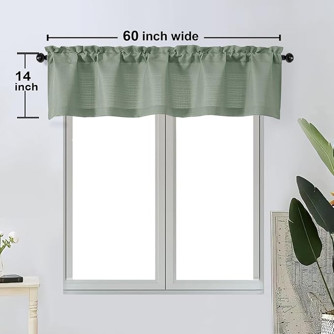 OWENIE Bob 1 PCS Green Valances - Image 5