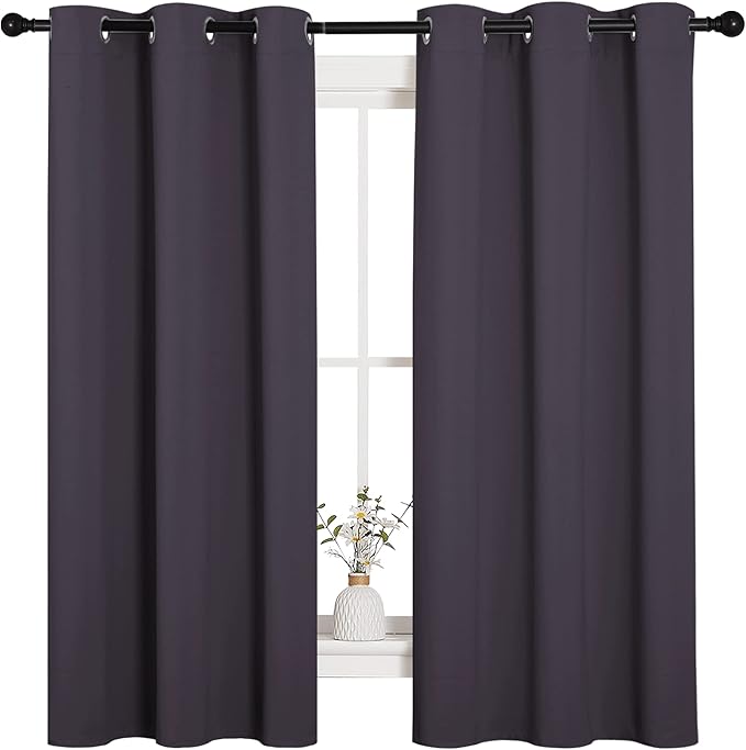 NICETOWN Small Window Blackout Curtains, Home Decoration Thermal Insulated by NICETOWN