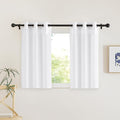 NICETOWN White Sheer 30 inch Curtains by NICETOWN