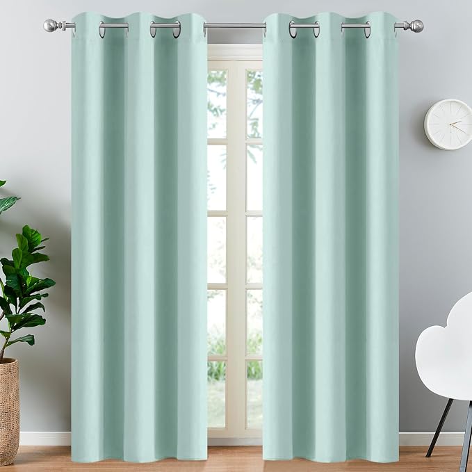 Yakamok Blackout Curtains Room Darkening Thermal Insulated Window Panels by Yakamok