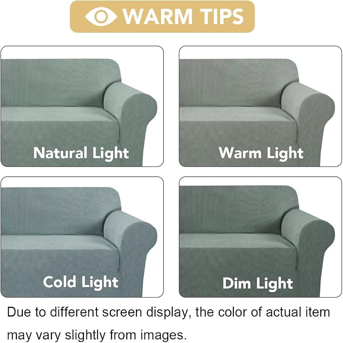 H.VERSAILTEX Stretch Extra Large Sofa Covers Sofa Slipcovers - Image 3
