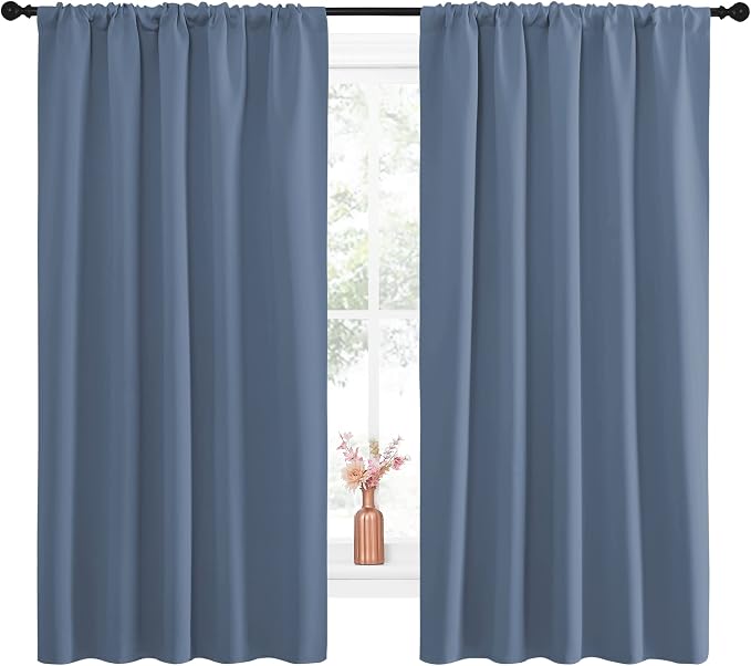 NICETOWN Blackout Curtains for Living Curtains, Window Treatment Blackout - Image 2
