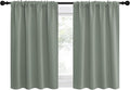 NICETOWN 2 Panels Blackout Curtains, Rod Pocket Thermal Insulated Drapes by NICETOWN