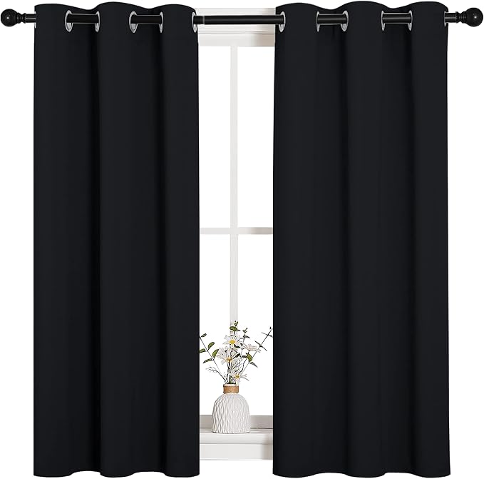 NICETOWN Halloween Bathroom Blackout Curtains and Drapes by NICETOWN