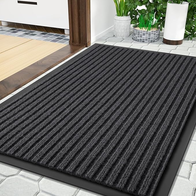 Yimobra Front Door Mat Outdoor Indoor Entrance, 100% Waterproof All-Season All by Yimobra