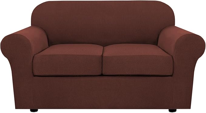 H.VERSAILTEX 3 Piece Stretch Sofa Covers by HVERSAILTEX