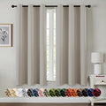 MIULEE Natural Blackout Curtains by MIULEE