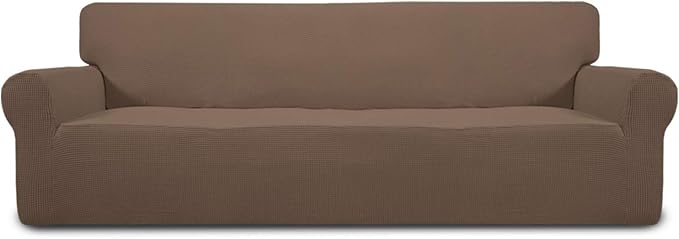 Easy-Going Stretch 4 Seater Sofa Slipcover 1-Piece Sofa Cover Furniture by Easy-Going