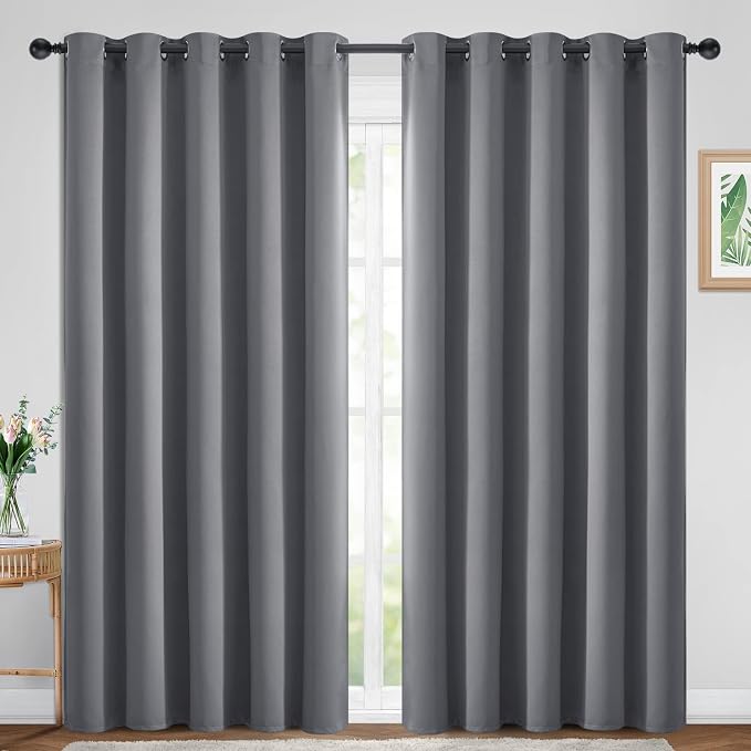 Yakamok Blackout Curtains Room Darkening Thermal Insulated Window Panels by Yakamok