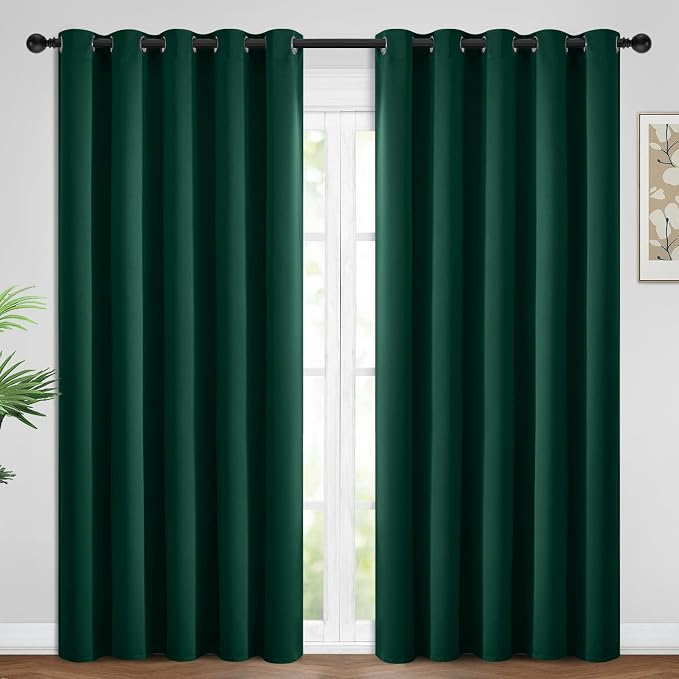 Yakamok Blackout Curtains Room Darkening Thermal Insulated Window Panels by Yakamok