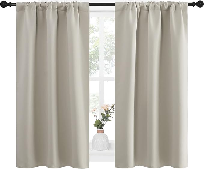 NICETOWN Blackout Curtains for Living Curtains, Room Darkening Window Curtain - Image 2