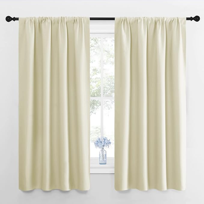NICETOWN RV Blackout Curtains for Camper Windows, Short Blackout Curtains & by NICETOWN