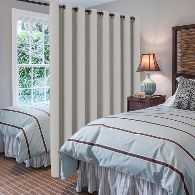 H.VERSAILTEX Blackout Patio Curtains 100 x 84 Inches - Image 2