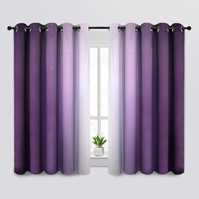 SimpleHome Ombre Room Darkening Curtains by SimpleHome
