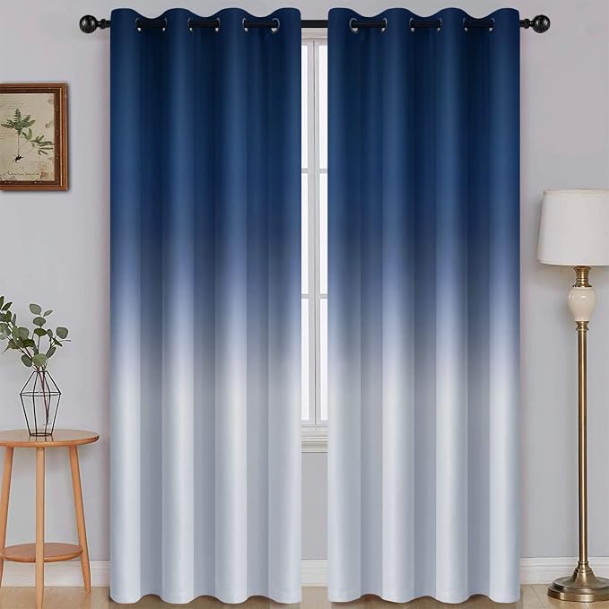 SimpleHome Ombre Room Darkening Curtains by SimpleHome