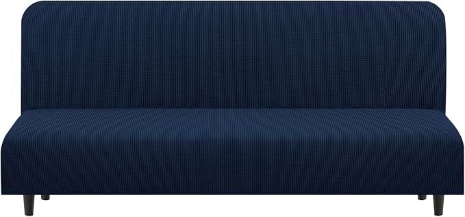 U-NICE HOME Stretch Futon Cover Armless Bed Slipcover by U-NICEHOME