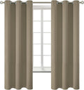 BGment Room Darkening Curtains 63 Inches Long by BGment