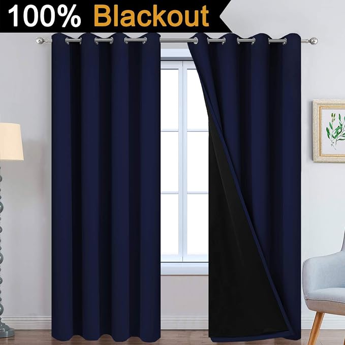 Yakamok 100% Blackout Curtains - Image 2