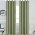 Yakamok Light Blocking Blackout Curtains Thermal Insulated Room Darkening Drapes by Yakamok
