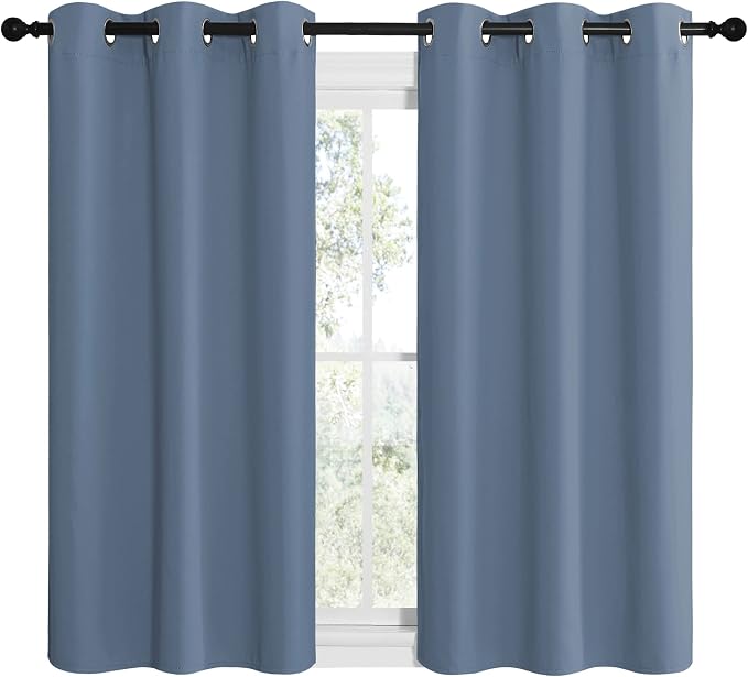 NICETOWN Home Fashion Thermal Insulated Solid Grommet Blackout Window Treatment - Image 2