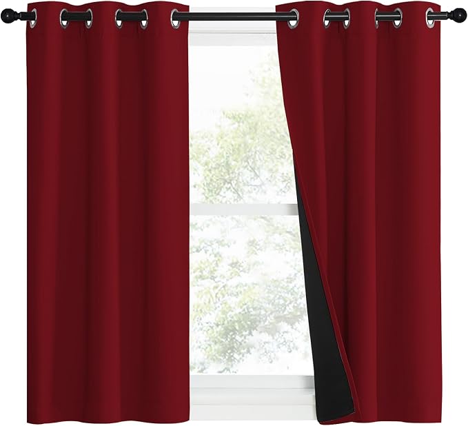 NICETOWN 100% Blackout Curtains - Image 2