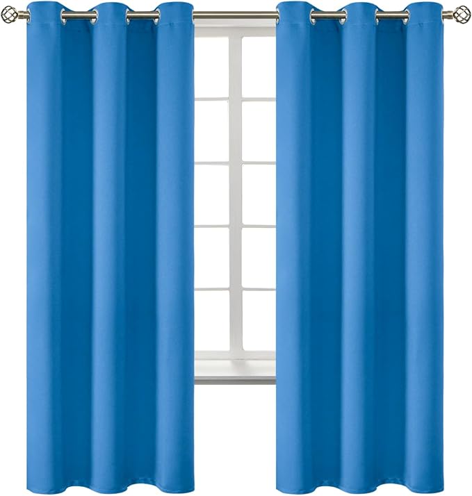 BGment Room Darkening Curtains 72 Inches Long by BGment