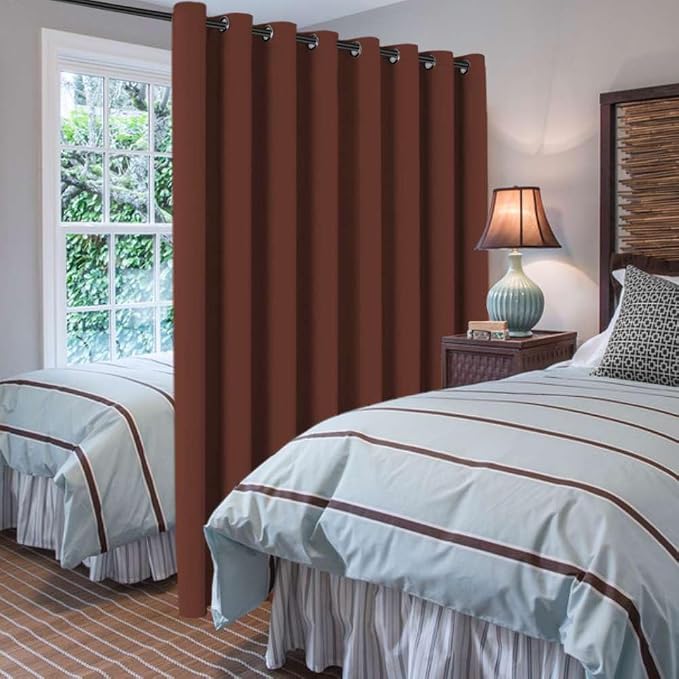 H.VERSAILTEX Blackout Patio Curtains 100 x 108 Inches - Image 2