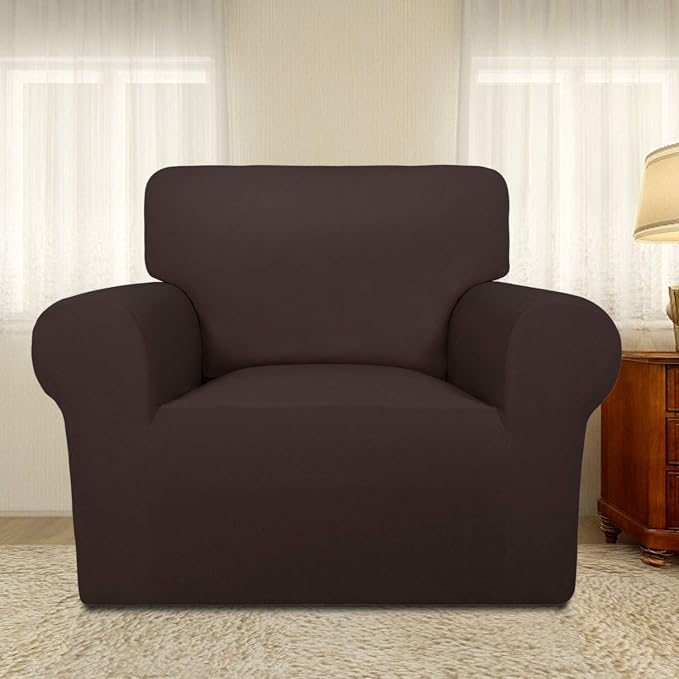 PureFit Super Stretch Chair Sofa Slipcover – Spandex Non Slip Soft Couch Sofa - Image 2