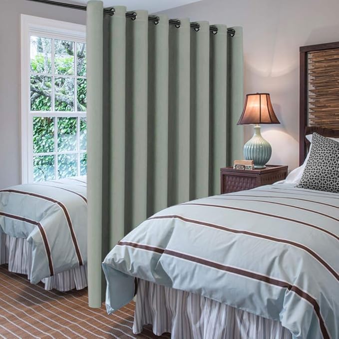 H.VERSAILTEX Blackout Patio Curtains 100 x 108 Inches - Image 2