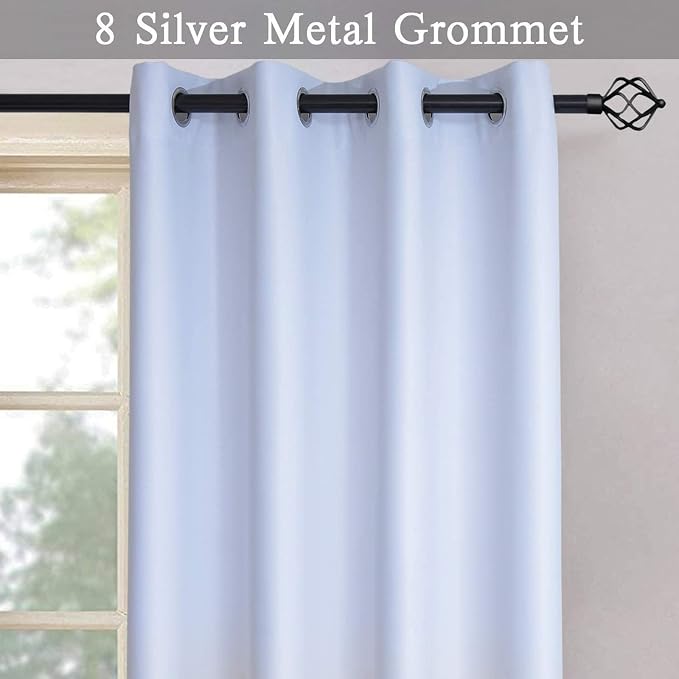 SimpleHome Ombre Curtains 52 x 63 Inch - Image 3