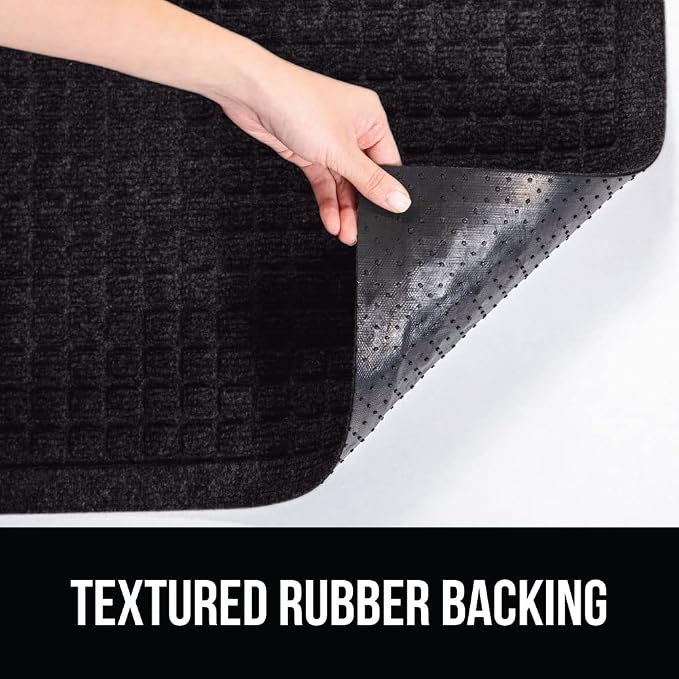 GORILLA GRIP® Ultra Absorbent Front Door Mat Outside Entrance, Traps Dirt and - Image 3