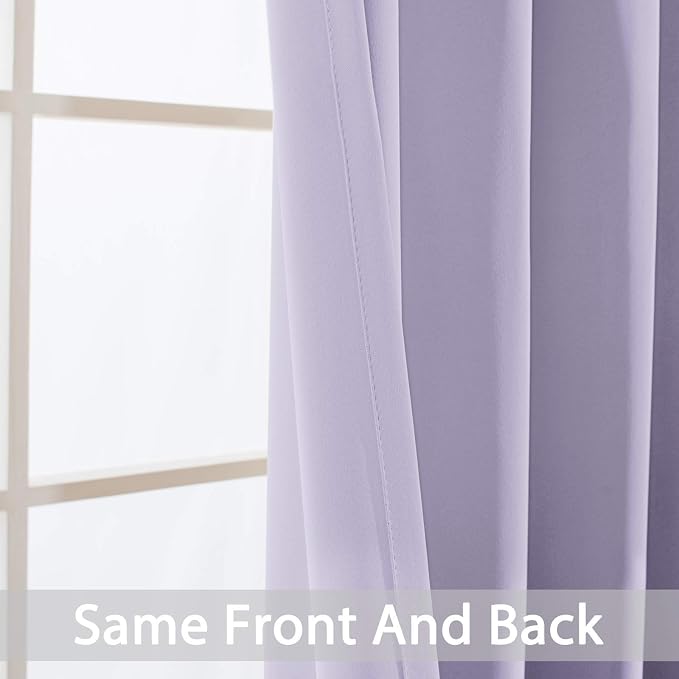 Yakamok Lilac Room Darkening Thermal Insulated - Image 5