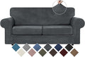 WEERRW Velvet Couch Covers for 2 Cushion Couch Sofa by WEERRW