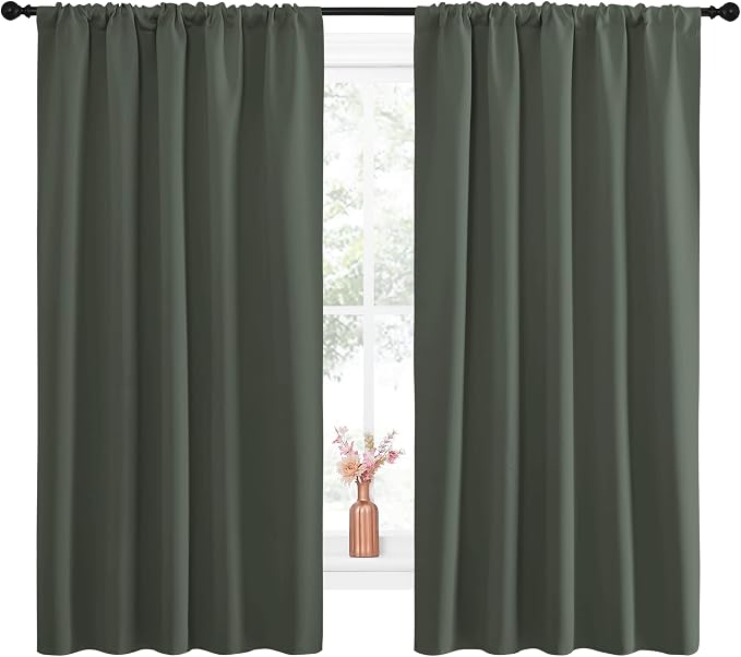 NICETOWN Bedroom Curtains Blackout Draperies - Image 2