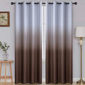 SimpleHome Ombre Room Darkening Curtains by SimpleHome