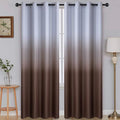 SimpleHome Ombre Room Darkening Curtains by SimpleHome