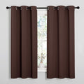 NICETOWN Nursery Essential Thermal Insulated Solid Grommet Top Blackout Curtains by NICETOWN