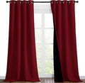 NICETOWN Truly Blackout Drapes for Living Room, Heavy-Duty Full Light Shading by NICETOWN