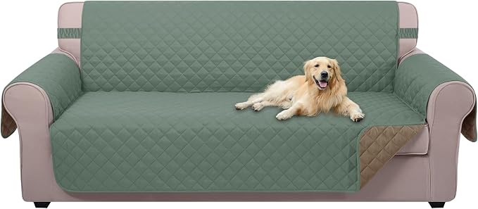 U-NICE HOME Large Sofa Cover Reversible Couch Cover by U-NICEHOME