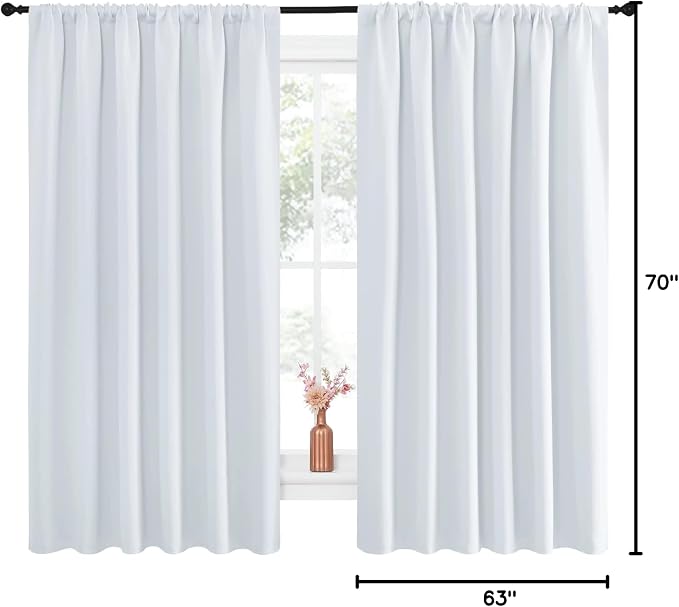 NICETOWN Bedroom Window Curtain Panels - Image 10