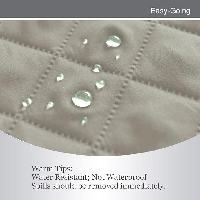 Easy-Going Sofa Slipcover Reversible Loveseat Sofa Cover Couch Cover - Image 4