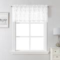 Lecloud Leia White Sheer Valances by Lecloud
