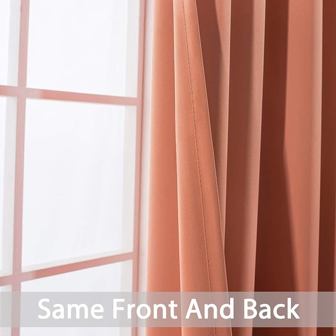 Yakamok 36 Inch Short Blackout Curtains Panels - Image 6