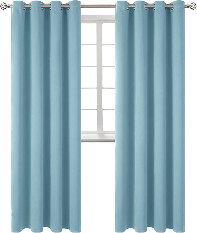 BGment Room Darkening Curtains 95 Inches Long by BGment